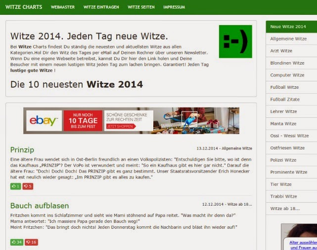 Witze Charts